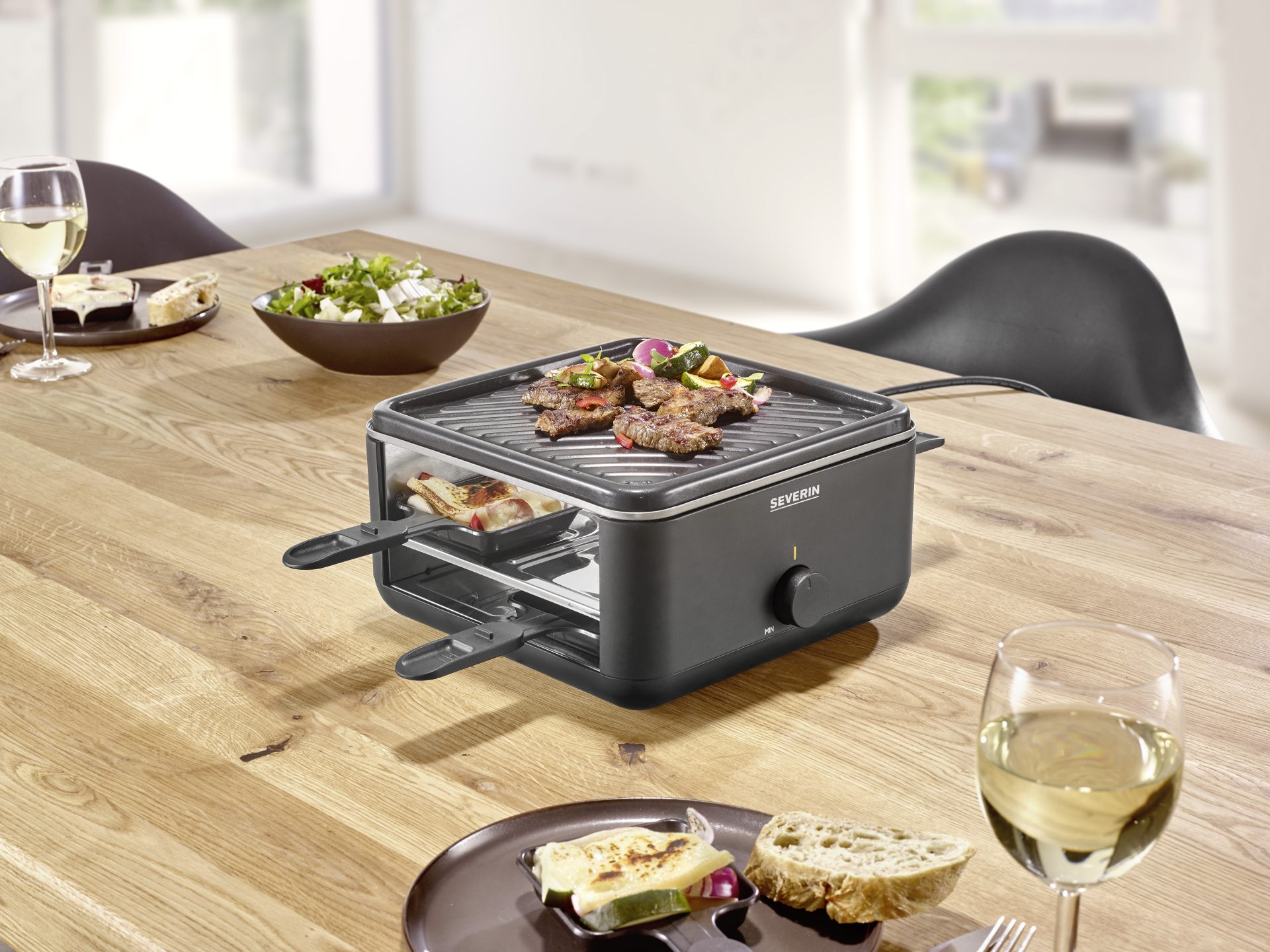 raclette 4 personen Severin